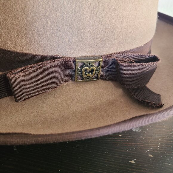 Eric Javits Women’s Fedora Gray Felt Hat Water Repellent main image 8